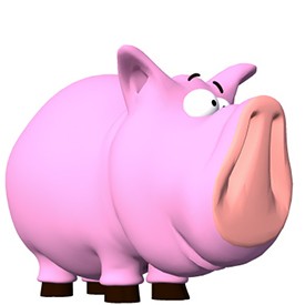 Little pig toy 3D Object | FREE Artlantis Objects Download